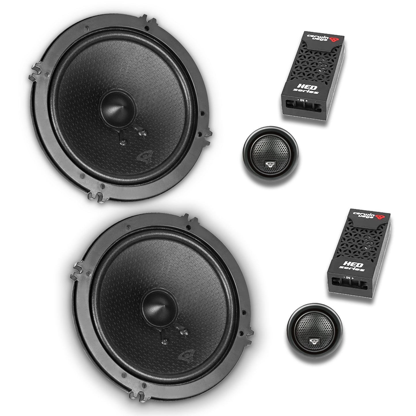 H65C - HED 2025 Edition 6.5” 2-Way Component Speaker Set