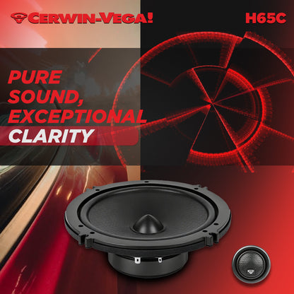 H65C - HED 2025 Edition 6.5” 2-Way Component Speaker Set