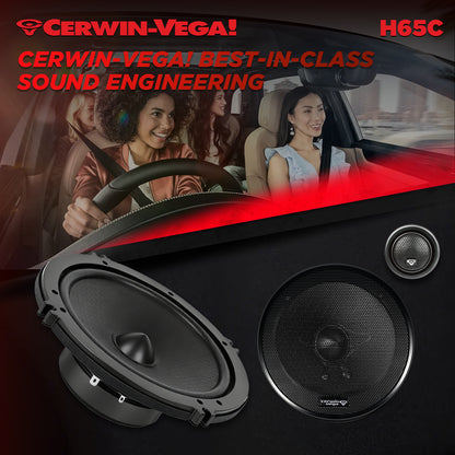H65C - HED 2025 Edition 6.5” 2-Way Component Speaker Set