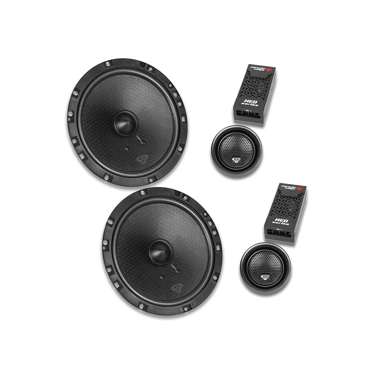 6.75” HED 2-Way Component Full Range Speaker Set - H675C - Cerwin Vega