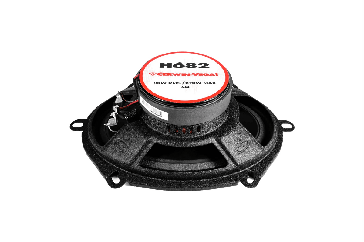 6"× 8” HED 2-Way Coaxial Full Range Speaker Set - H682 - Cerwin Vega