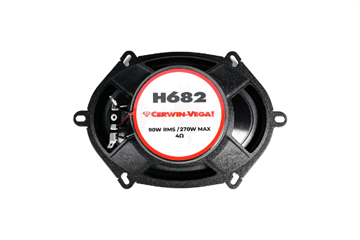 6"× 8” HED 2-Way Coaxial Full Range Speaker Set - H682 - Cerwin Vega