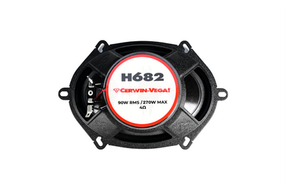 H682 - HED 2025 Edition 6"x8” 2-Way Coaxial Full Range Speaker Set