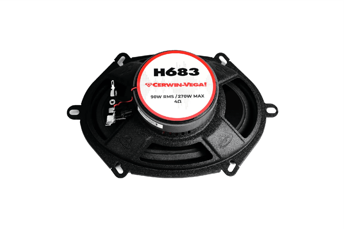 6"× 8” HED 3-Way Coaxial Full Range Speaker Set - H683 - Cerwin Vega