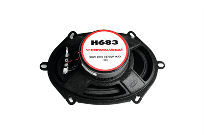 6"× 8” HED 3-Way Coaxial Full Range Speaker Set - H683 - Cerwin Vega