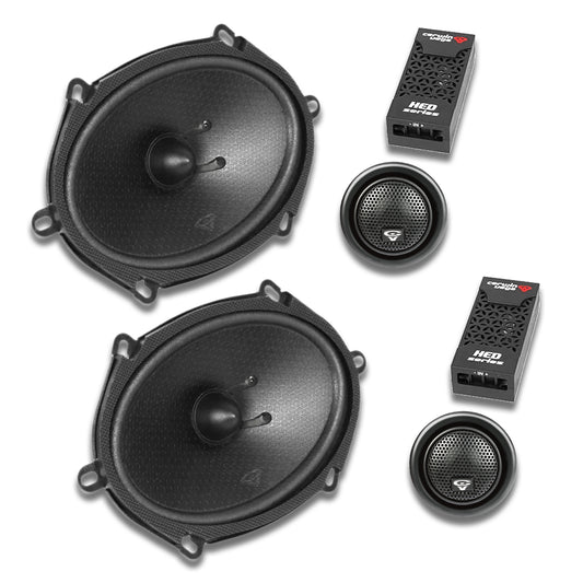 H68C - HED 2025 Edition 6"x8” 2-Way Component Full Range Speaker Set