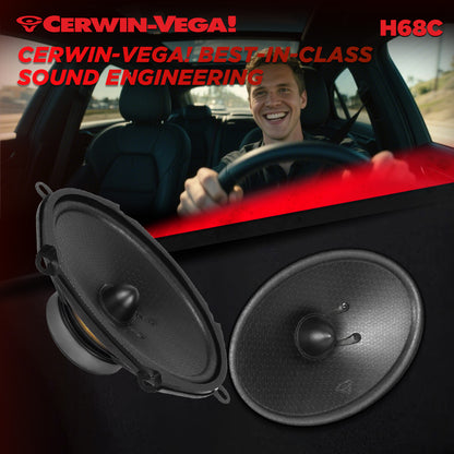H68C - HED 2025 Edition 6"x8” 2-Way Component Full Range Speaker Set