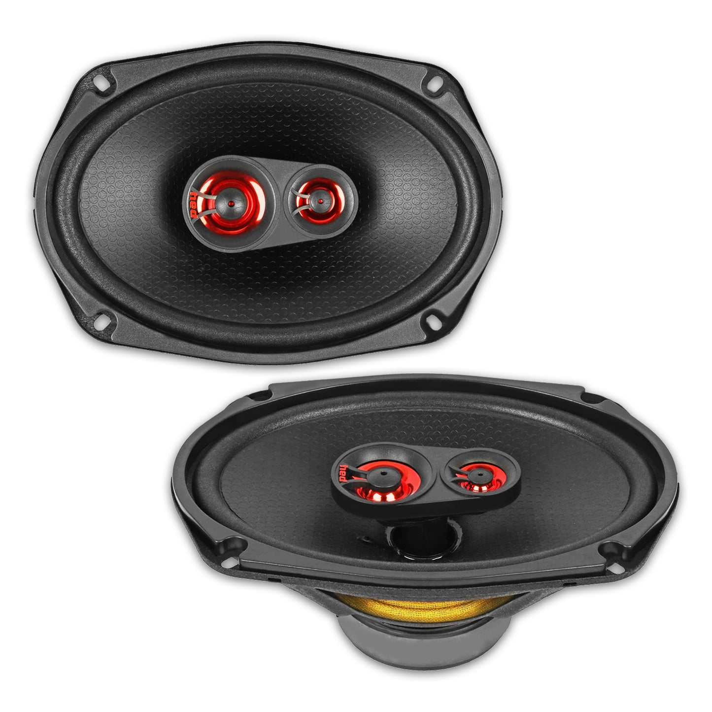 H693 - HED 2025 Edition 6"x 9” 3-Way Coaxial Full Range Speaker Set