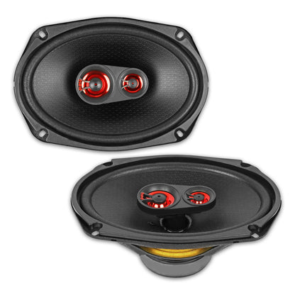 H693 - HED 2025 Edition 6"x 9” 3-Way Coaxial Full Range Speaker Set