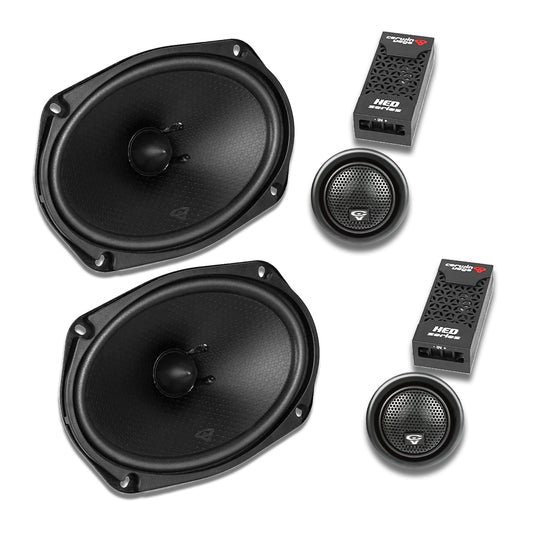 H69C - HED 2025 Edition 6"x9” 2-Way Component Full Range Speaker Set