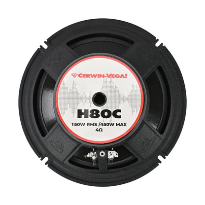 8” HED 2-Way Component Full Range Speaker set - H80C - Cerwin Vega