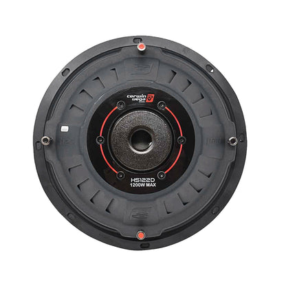 HED Series 12" Shallow Dual Voice Coil Subwoofer (2Ω) - HS122D - Cerwin Vega