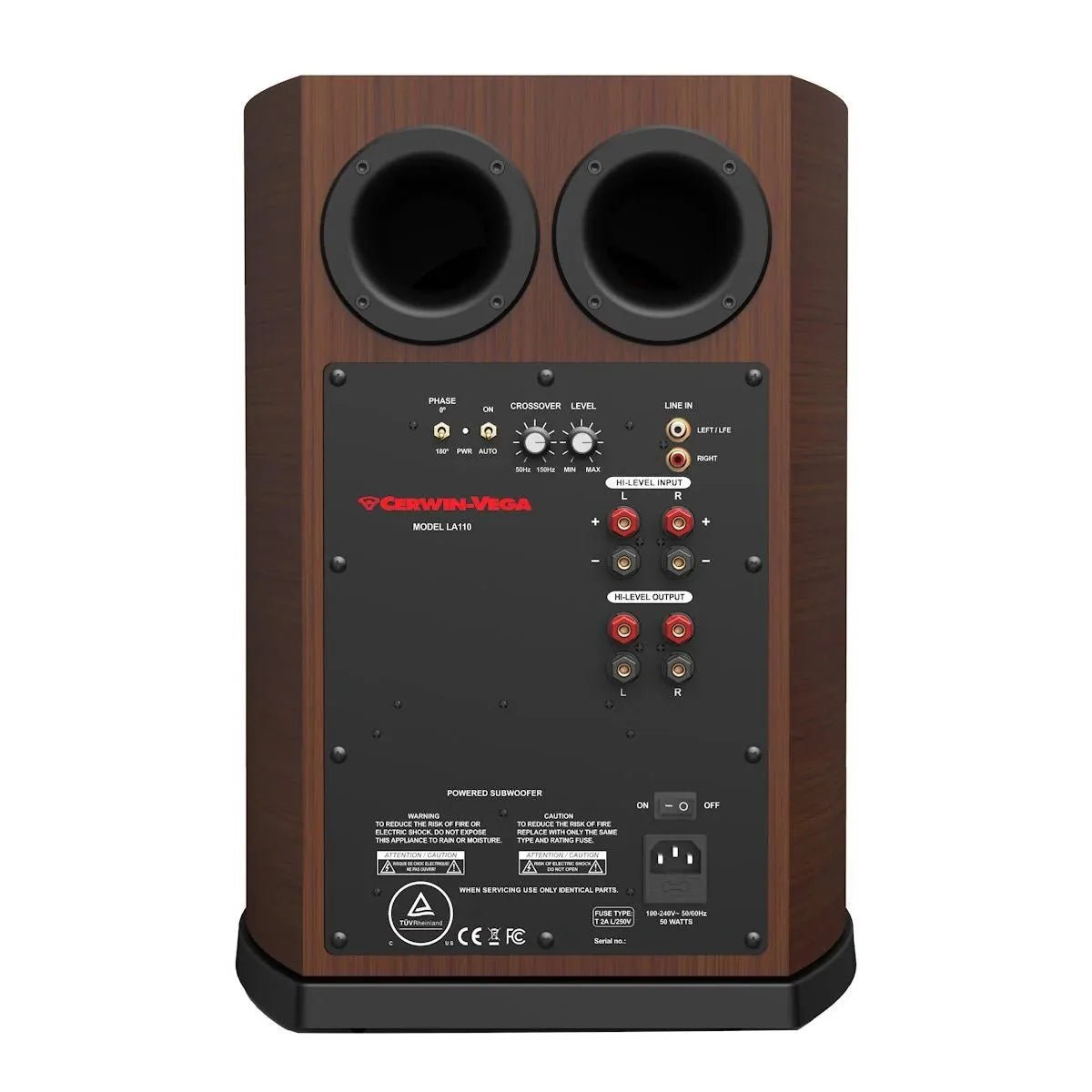10” LA SERIES Powered Home Theater Subwoofer - LA110 - Cerwin Vega