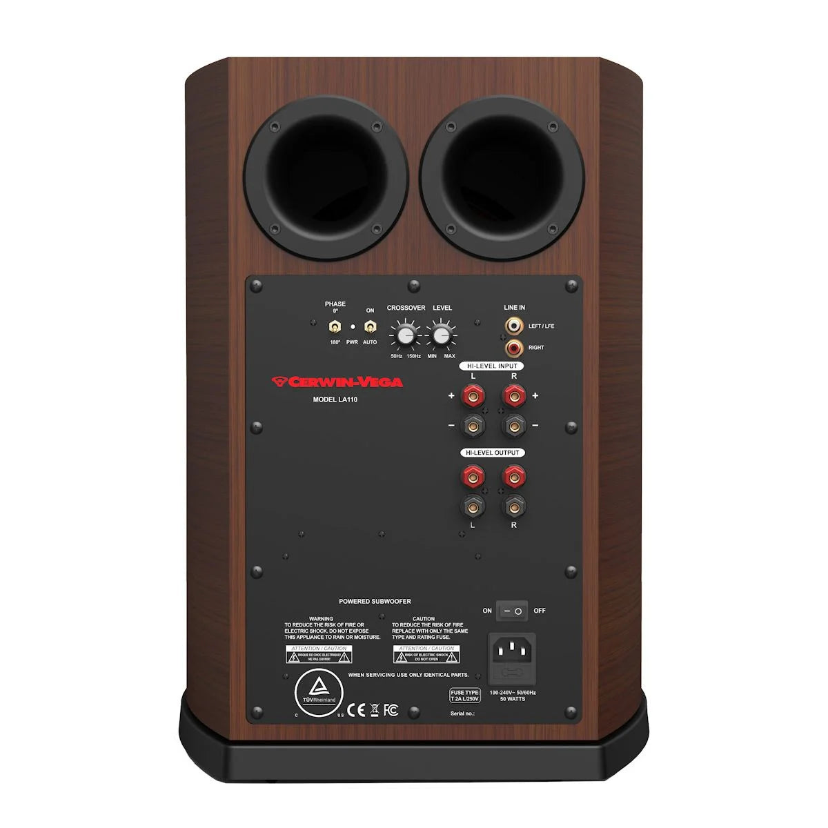 LA SERIES 10” HOME THEATER POWERED SUBWOOFER - LA110