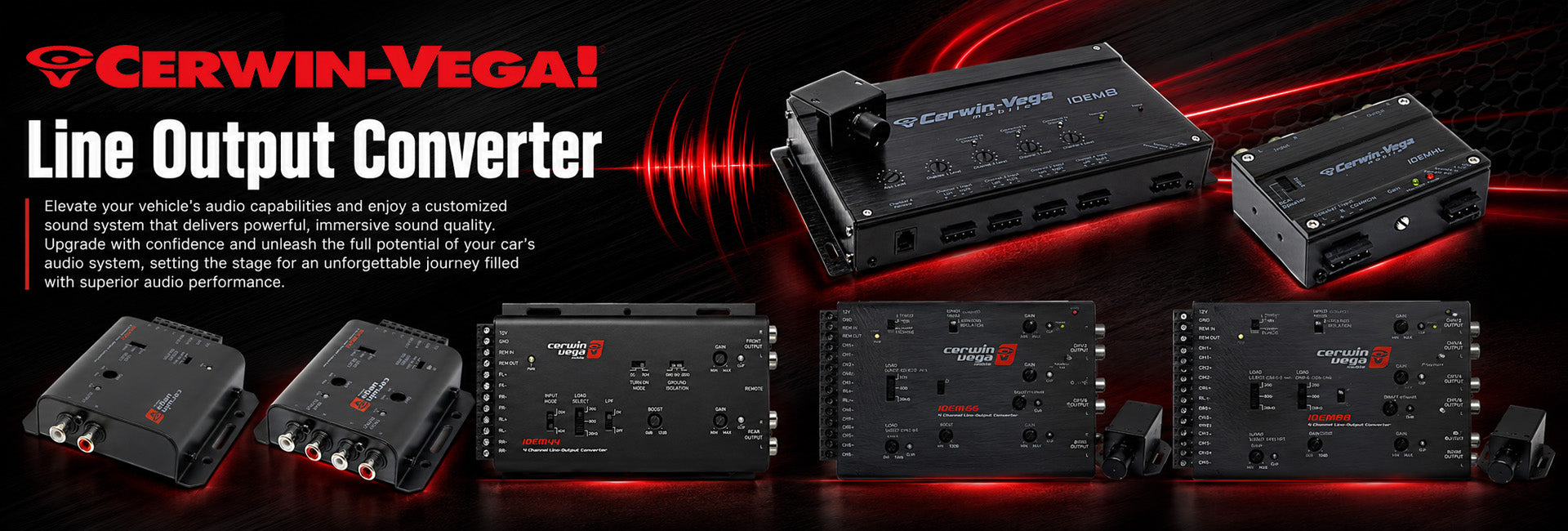 Iwao ページ 4-Channel Line Output Converter