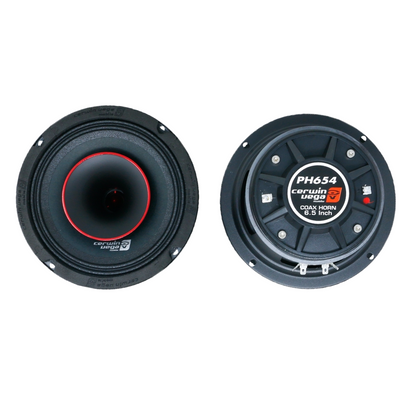 PRO Series 6.5" 2-Way Full-Range Coax Horn Speakers  - PH654