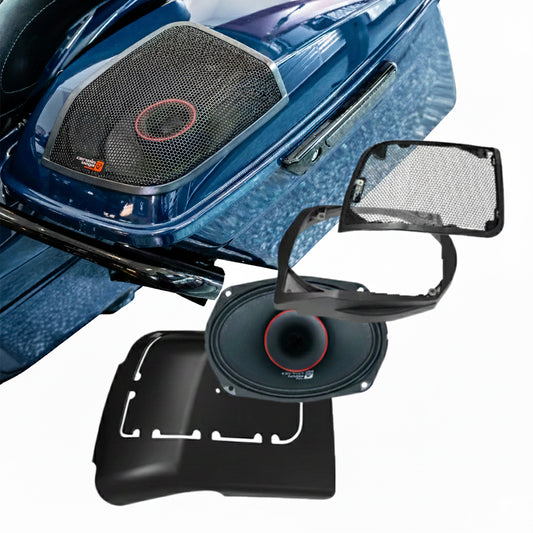 2014-2023 Harley Davidson® Cut In Lid Kit with PH694 (4Ω) - RPMPH694LK