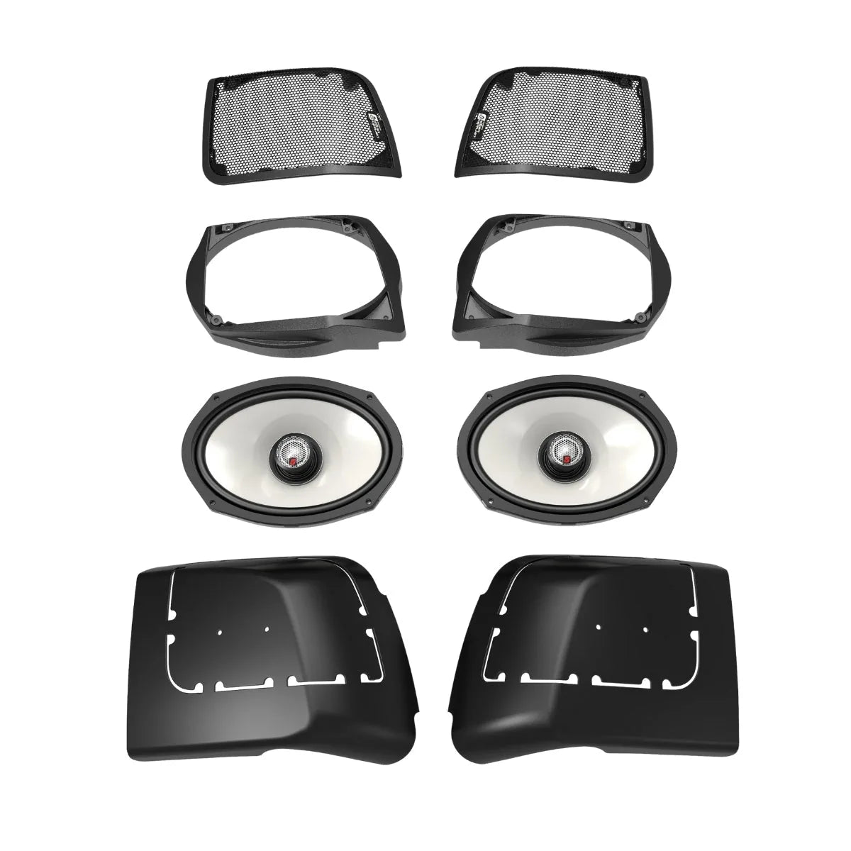 2014-2023 Harley Davidson® Cut In Lid Kit with SM69F4 (4Ω) - RPMSM694LK - Cerwin Vega