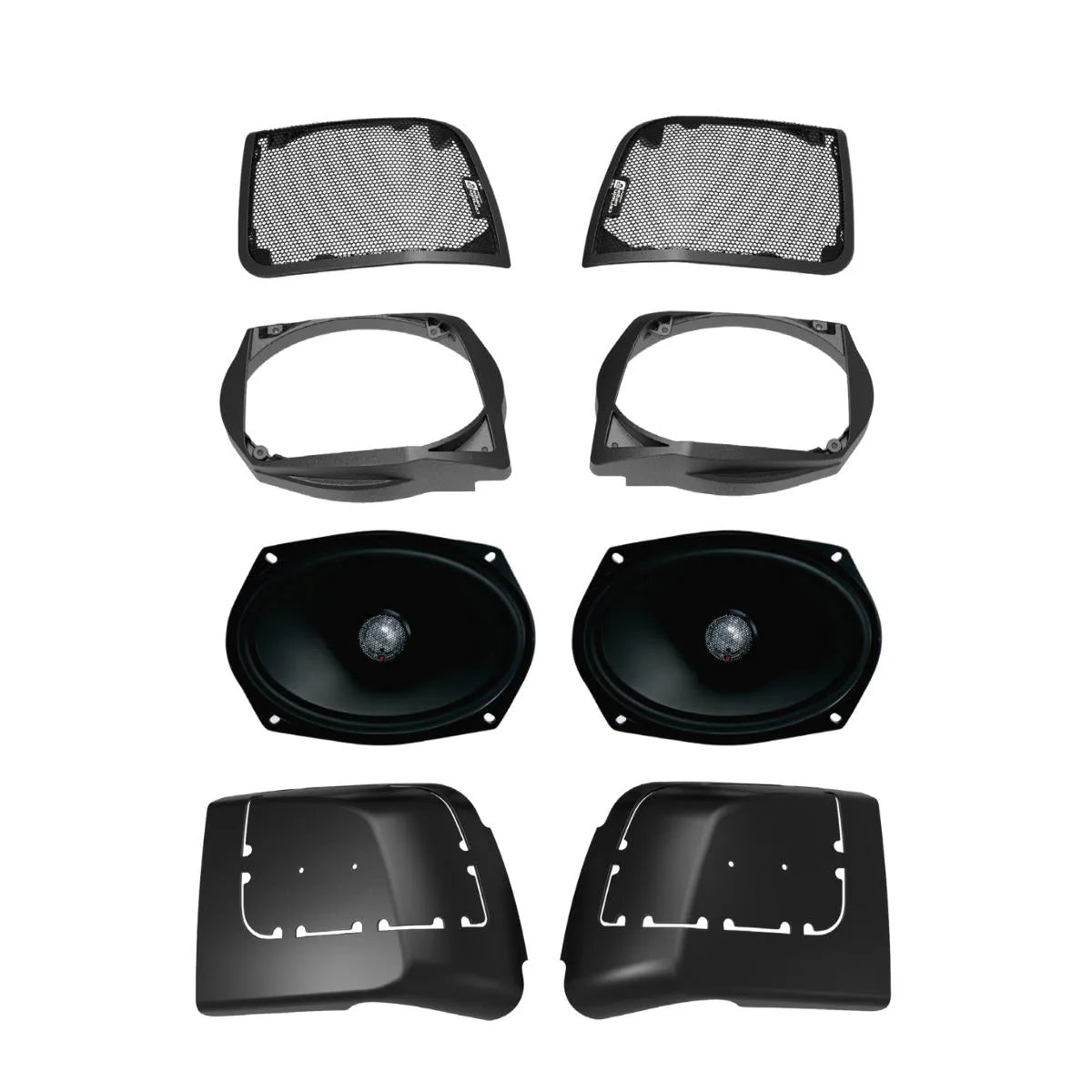 2014-2023 Harley Davidson® Cut In Lid Kit with ST692CX2 (2Ω) - RPMST692LK - Cerwin Vega