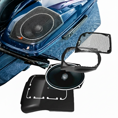 2014-2023 Harley Davidson® Cut In Lid Kit with ST692CX2 (2Ω) - RPMST692LK