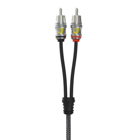 Cerwin Vega Dual Twisted RCA Cables - Cerwin Vega