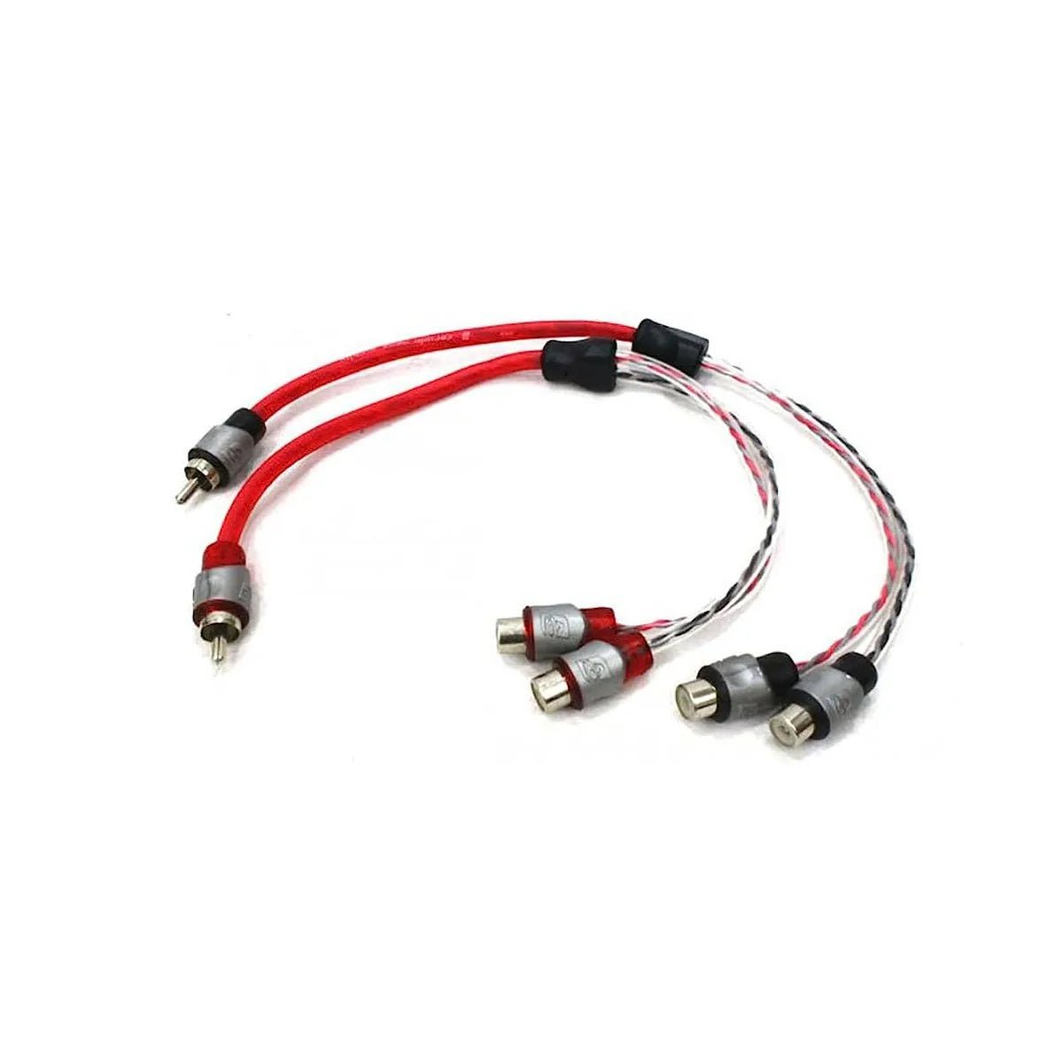 1 Male To 2 Female VEGA Series RCA Y Splitter (Pair) - RVY2F - Cerwin Vega