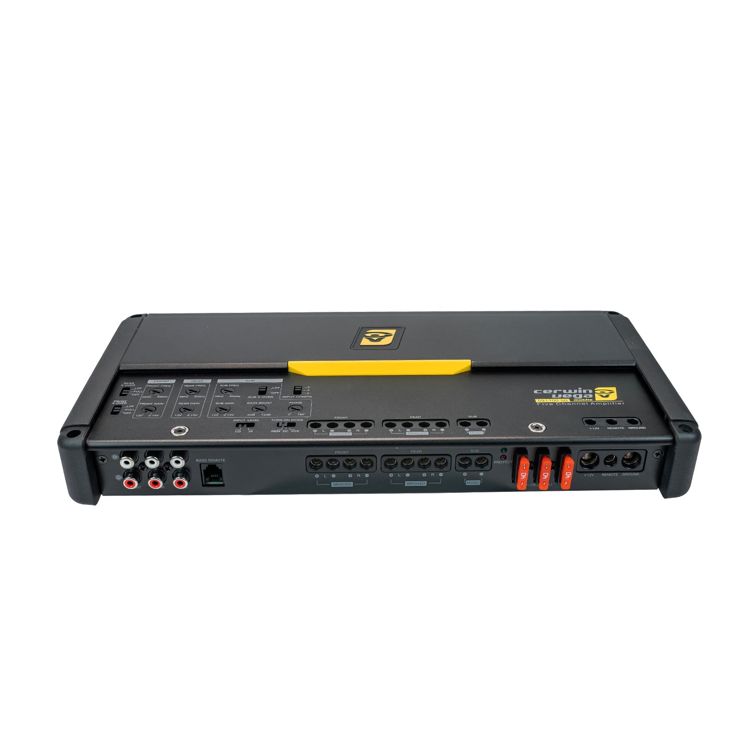 Stroker 5 - Channel 1100W RMS Full Range Class - D Amplifier - S91100.5D - Cerwin Vega