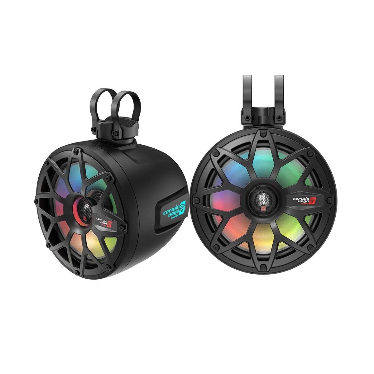 2-Way Speaker System - Pair, Black & White - Cerwin Vega