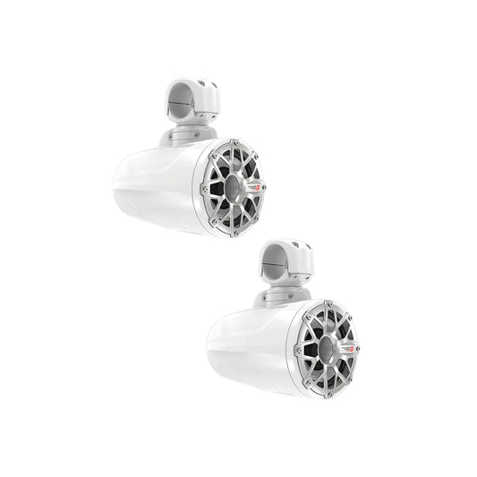 2-Way Speaker System (Pair), Black and White Coated Voice Coil Injection PP Cone Rubber Surround - Cerwin Vega