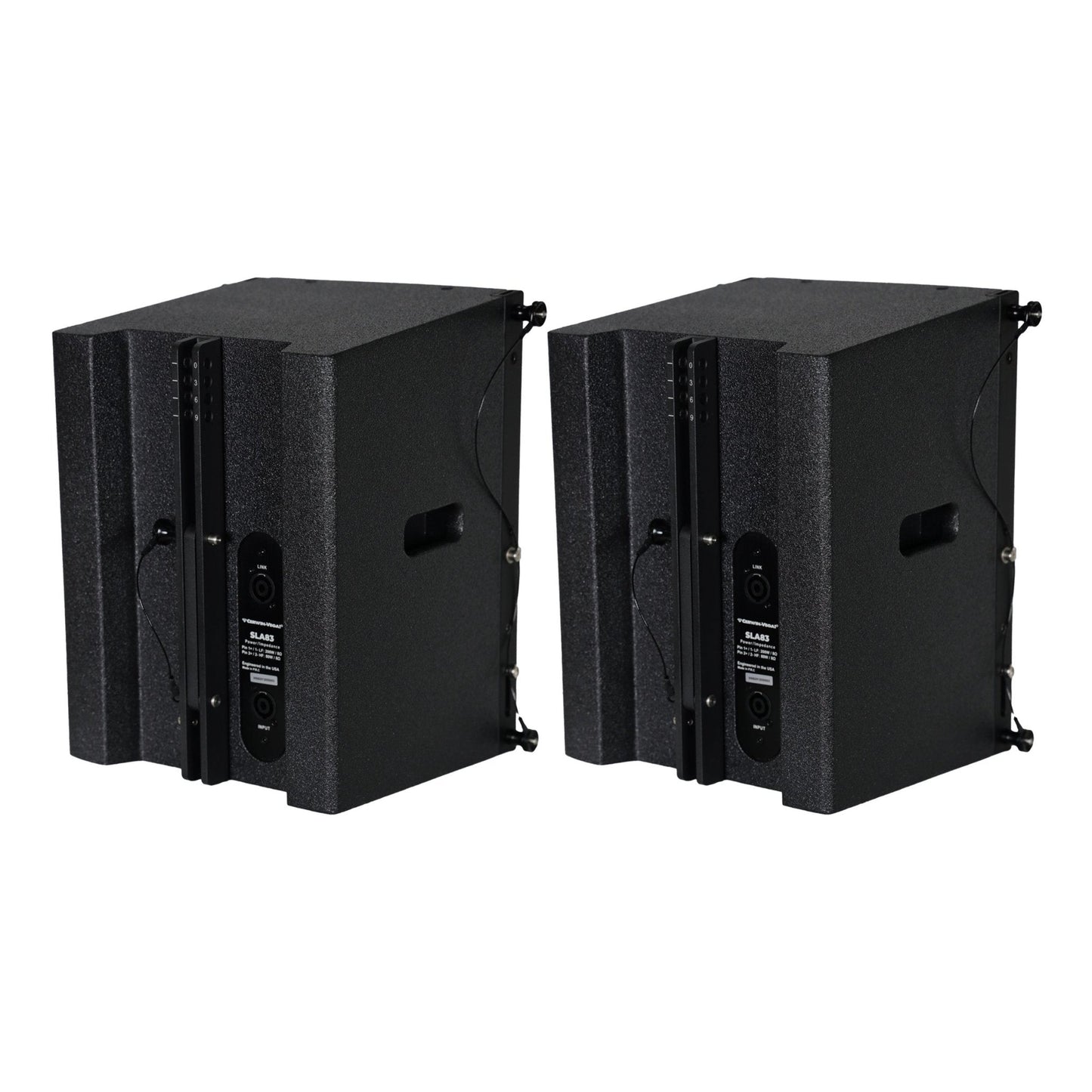 8x3" Mid/Bass & 4x1" Tweeter Powered Medium Line Array Loudspeaker - SLA83 - Cerwin Vega