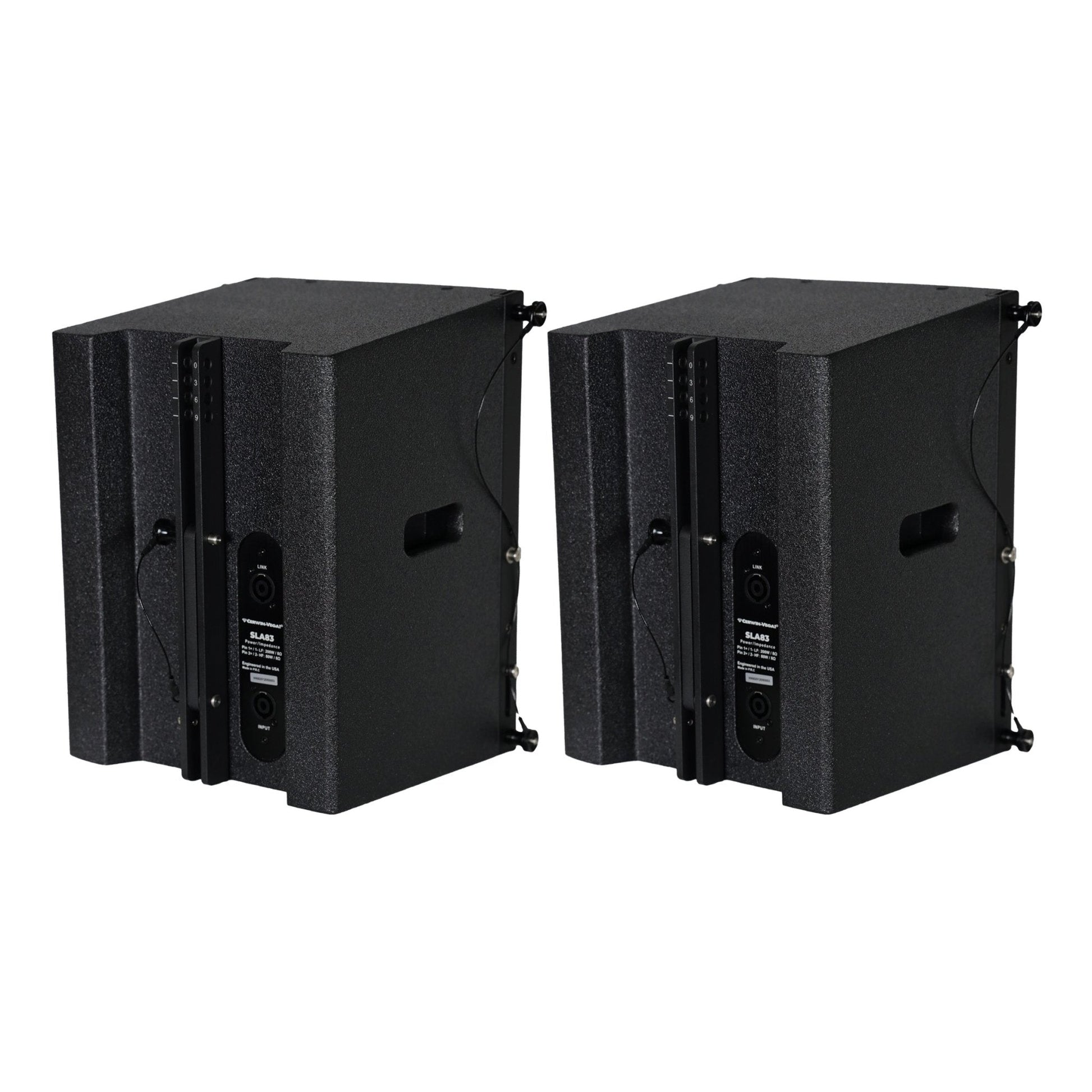8x3" Mid/Bass & 4x1" Tweeter Powered Medium Line Array Loudspeaker - SLA83 - Cerwin Vega