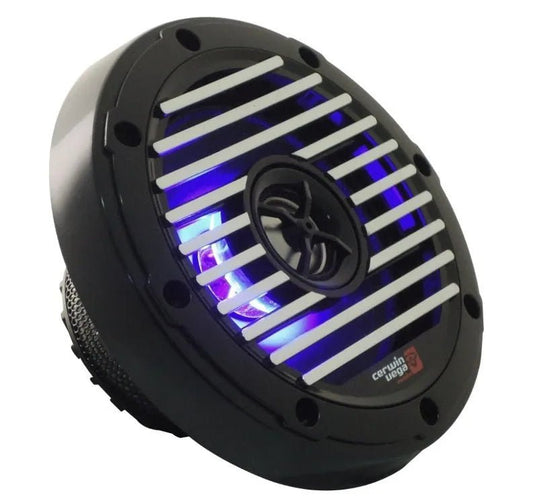 5.25" RPM Stroker Marine 2-Way Coaxial Speakers W/RGB LED Lighting - SM52 - Cerwin Vega