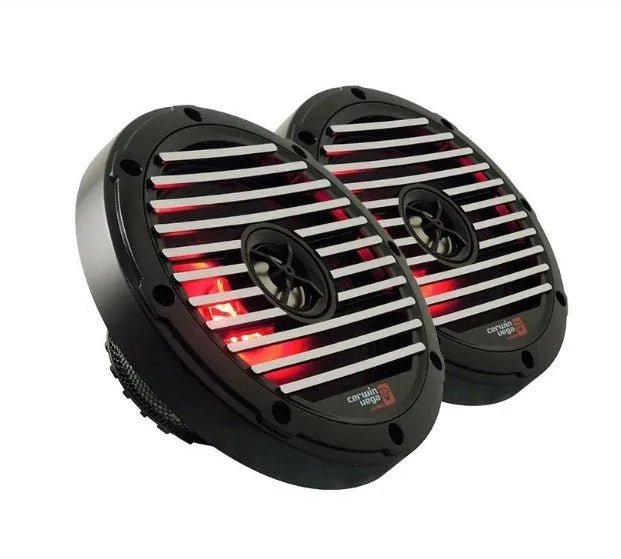 6.5" RPM Stroker 2-Way Coaxial Speaker W/RGB LED Lighting - SM65 - Cerwin Vega