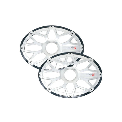 6”x 9” RPM Stroker Flush Mount Speaker Grill, Black (Pair) - SM69FGB - Cerwin Vega