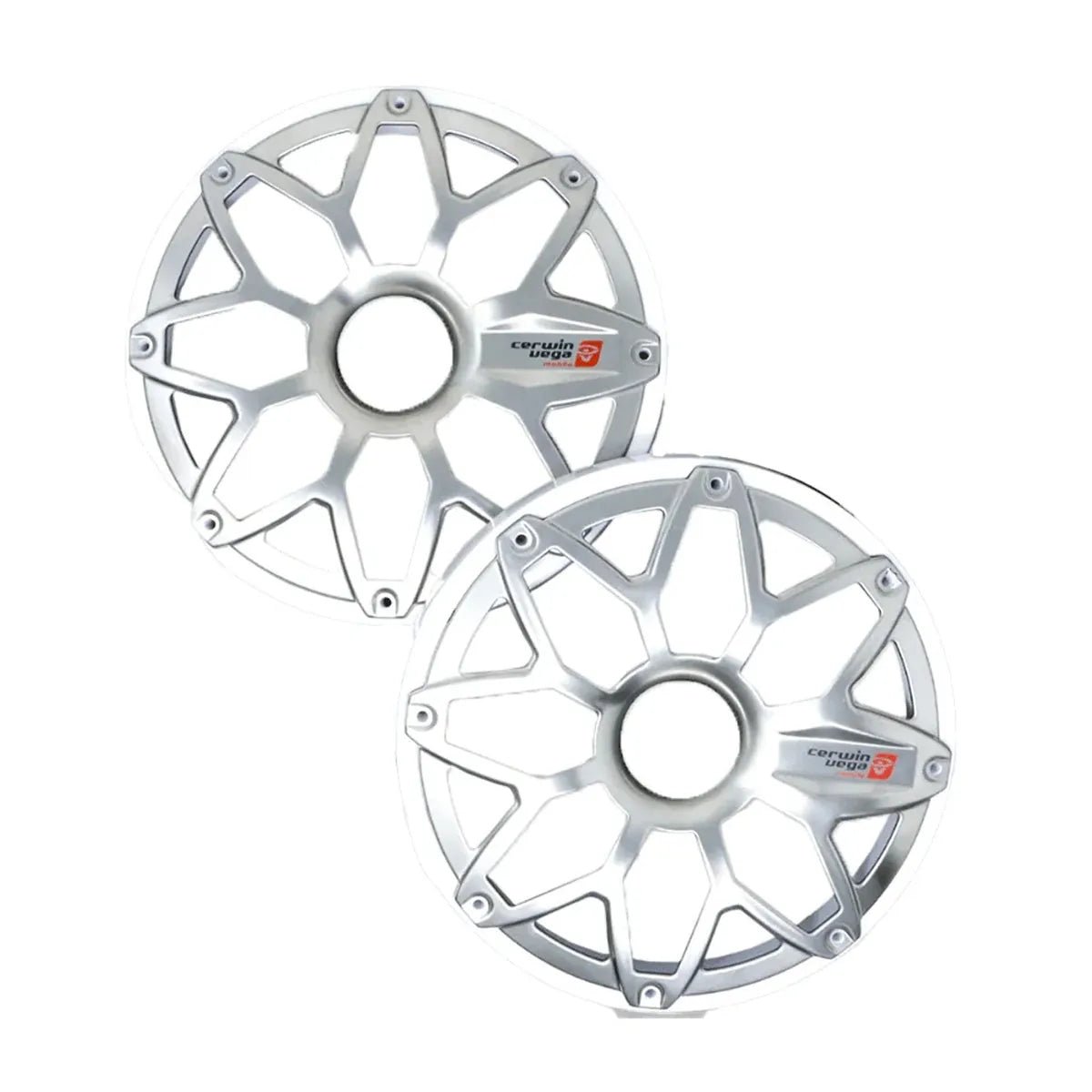 8” RPM Stroker Flush Mount Speaker Grill, (Pair) - SM8FGW - Cerwin Vega