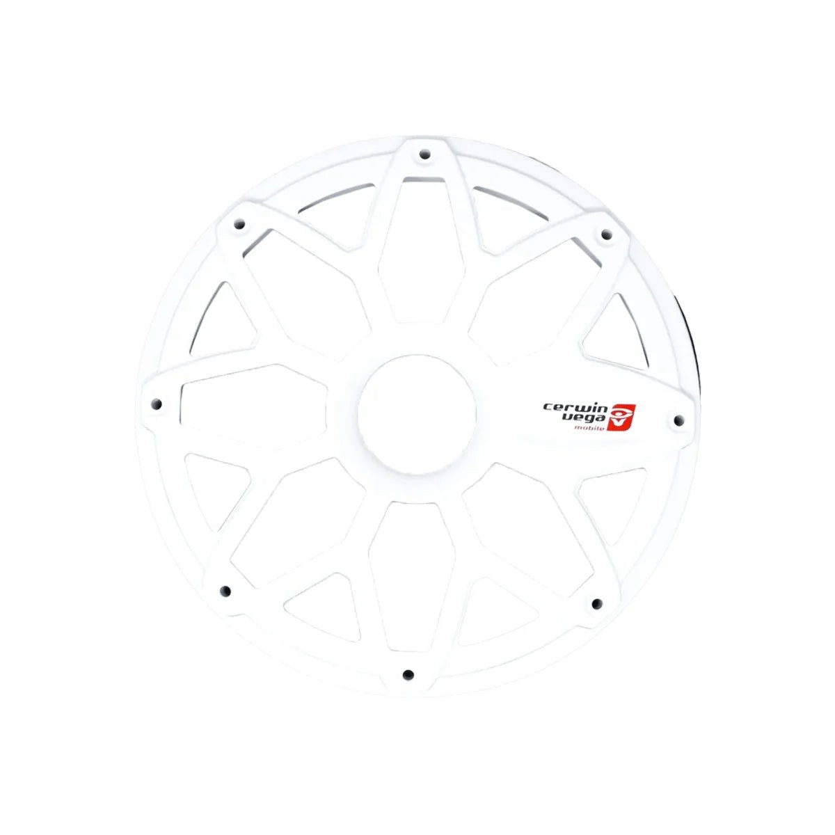 8" RPM Stroker Flush Mount Speaker Grill, White (Pair) -SM8FWW - Cerwin Vega