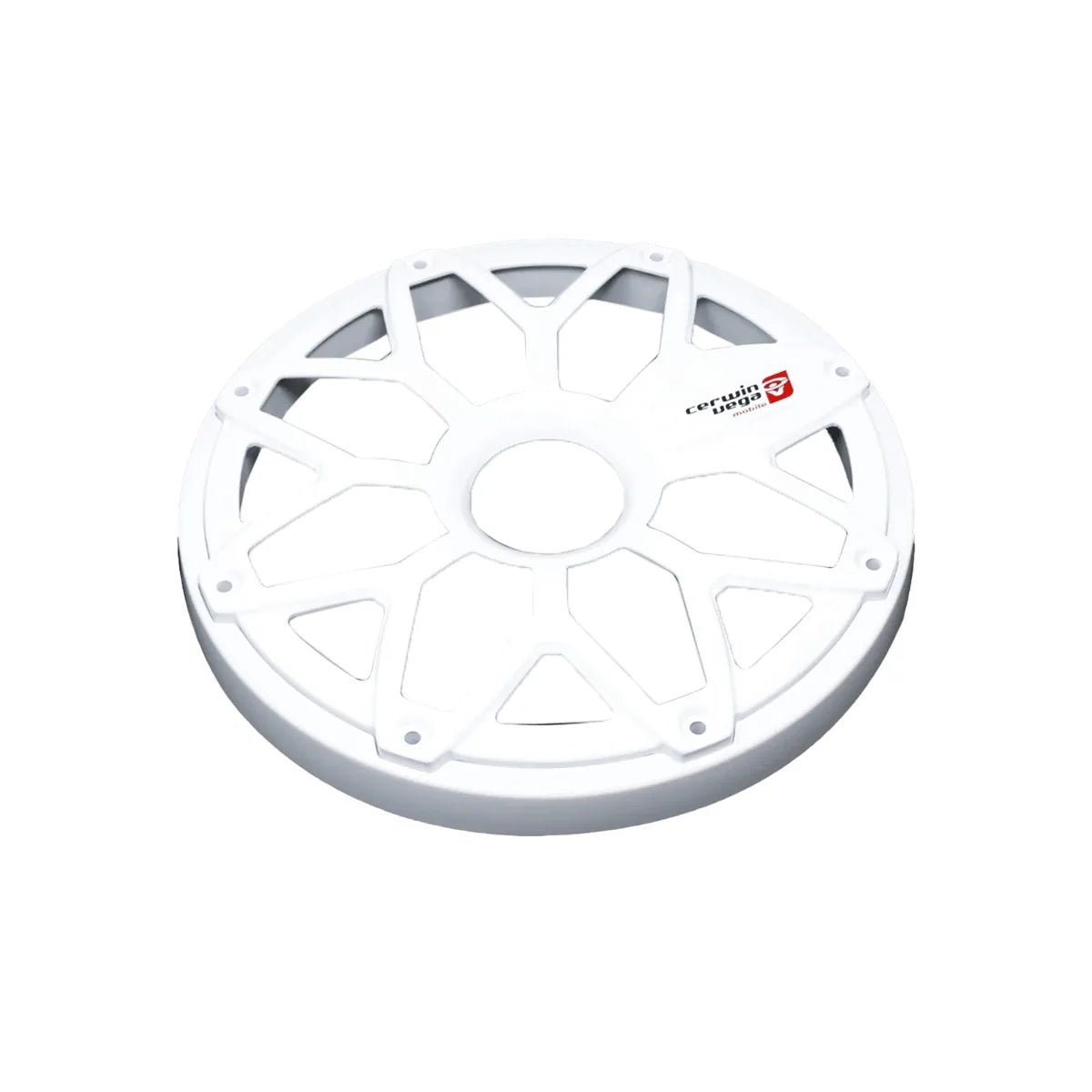 8" RPM Stroker Flush Mount Speaker Grill, White (Pair) -SM8FWW - Cerwin Vega
