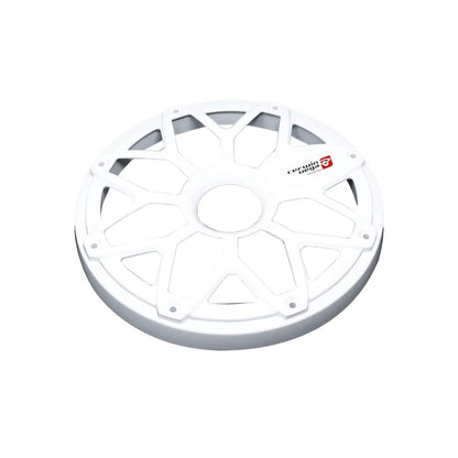 8" RPM Stroker Flush Mount Speaker Grill, White (Pair) -SM8FWW - Cerwin Vega