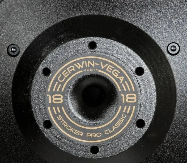 18″ Stroker Pro Classic Single Voice Coil SPL Subwoofer (2Ω) - SPCL182 - Cerwin Vega