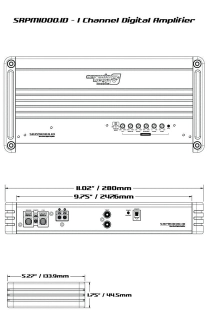 RPM Stroker Class-D Mono Digital Amplifier