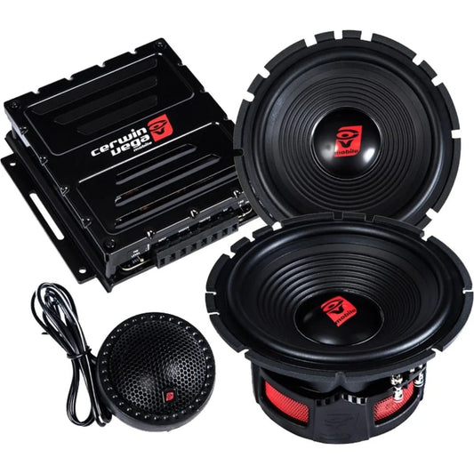 6.5" Stroker 2-Way Component Speaker Set - ST65C - Cerwin Vega