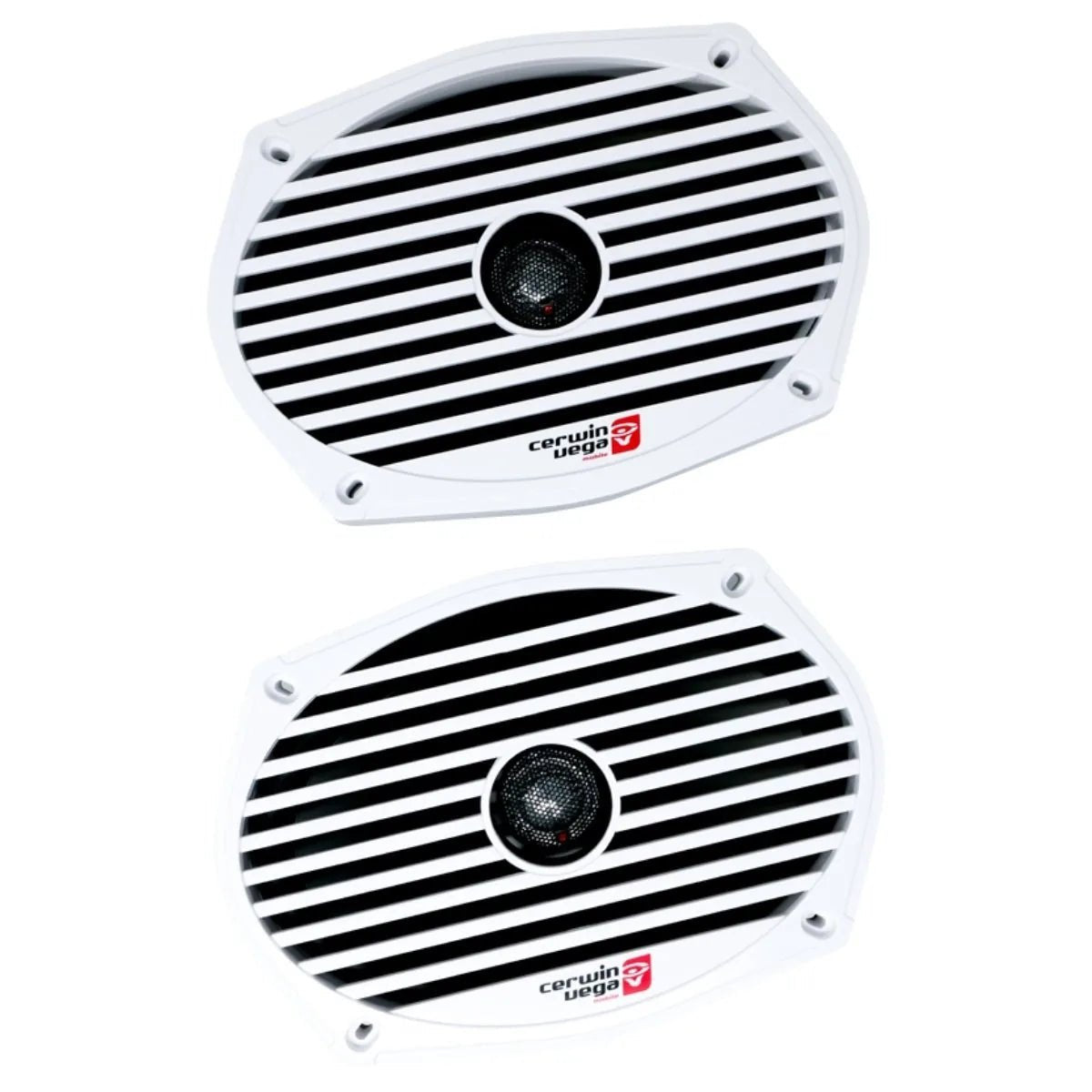6"x 9” Stroker 2-Way Coax Speakers W/Titanium Dome Tweeter (4Ω) - ST69CX - Cerwin Vega