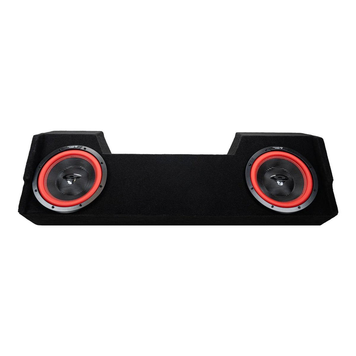 Double 10" Shallow Subwoofer Enclosure for 2019-Up RAM Crew Cab with V10DV2 - V10DV2MDG210RB - Cerwin Vega