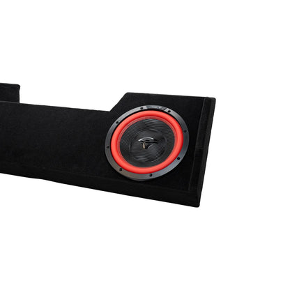 Double 10" Shallow Subwoofer Enclosure for 2019-Up RAM Crew Cab with V10DV2 - V10DV2MDG210RB - Cerwin Vega