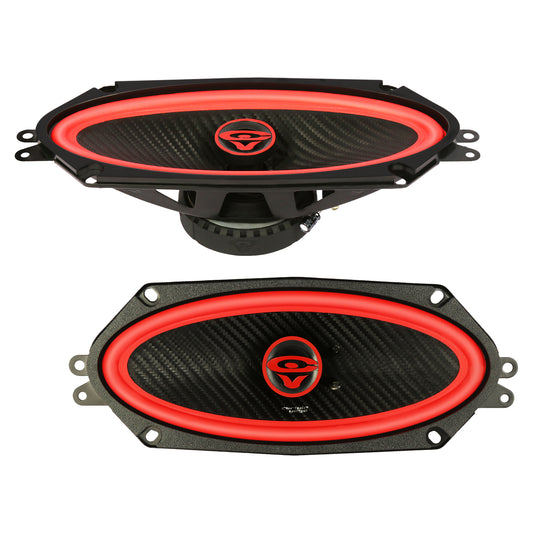 Vega 2025 Edition - 4"x10" 2-Way Coaxial Full Range Speakers (4Ω) - V410