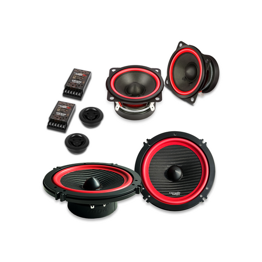 Vega 2025 Edition - 6.5" 3-Way Component Speaker System (4Ω) - V6525C
