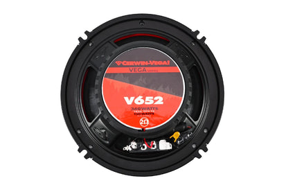 6.5" VEGA 2-Way Coaxial Full Range Speakers (2Ω) - V652 - Cerwin Vega