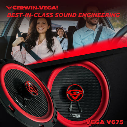Vega 2025 Edition - 6.75" 2-WAY COAXIAL SPEAKERS - V675