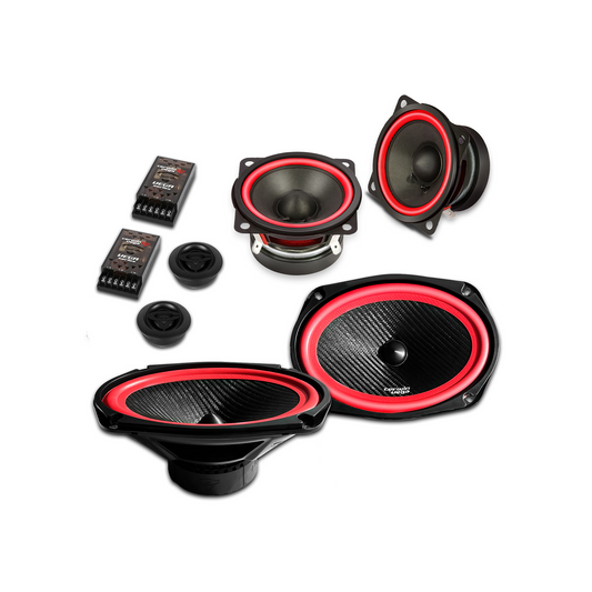 Vega 2025 Edition - 6"x9" 3-WAY COMPONENT SPEAKER SYSTEM - V6925C
