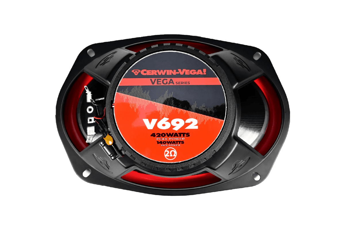 6"× 9" VEGA 2-Way Coaxial Full Range Speakers (2Ω) - V692 - Cerwin Vega